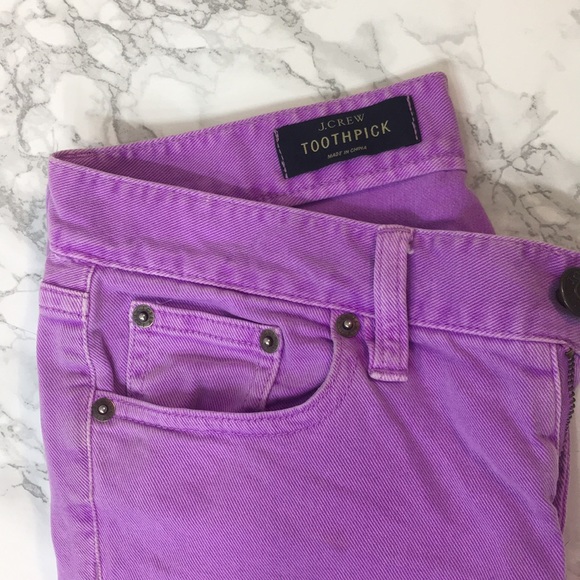 J. Crew toothpick skinny jeans in size 26 - Picture 4 of 5